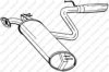 TOYOT 1743022070 End Silencer